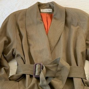 Christian Dior Women’s Trench Coat Sz L